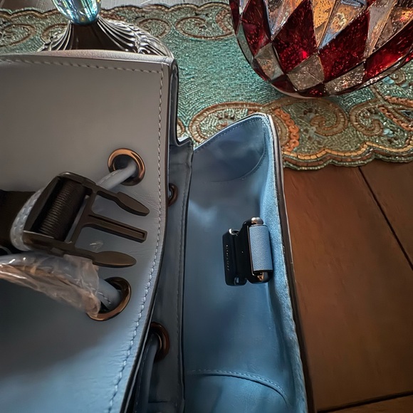 Coach Light Blue Backpack - Picture 11 of 11